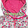 Дитяча куртка вітровка парку р. 80 1-1,5 року для дівчинки, з капюшоном, підкладка-бавовна 3623 Сірий, фото 5