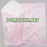 Літній конверт-ковдру 75х75 для новонародженого на виписку з пологового будинку верх і підкладка-бавовна 2869