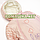 Дитячий весняний осінній комбінезон р. 74-80 для новонародженого з плащової тканини підкладка махра 3486 А, фото 2