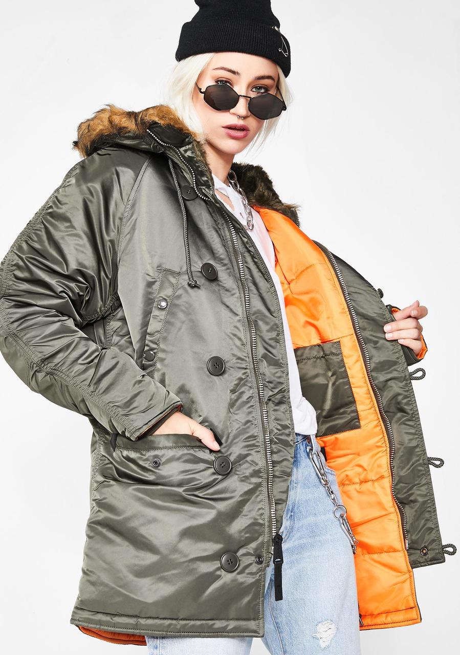 Жіноча зимова куртка N-3B Women Alpha Industries
