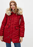 Жіноча зимова куртка N-3B Women Alpha Industries, фото 4