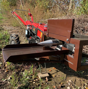 Циркулярка дровокол ТМ"Заліза" для водяних мотоблоків