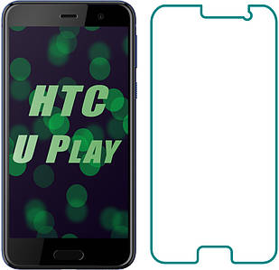 Захисне скло для HTC U Play (Прозоре 2.5 D 9H)