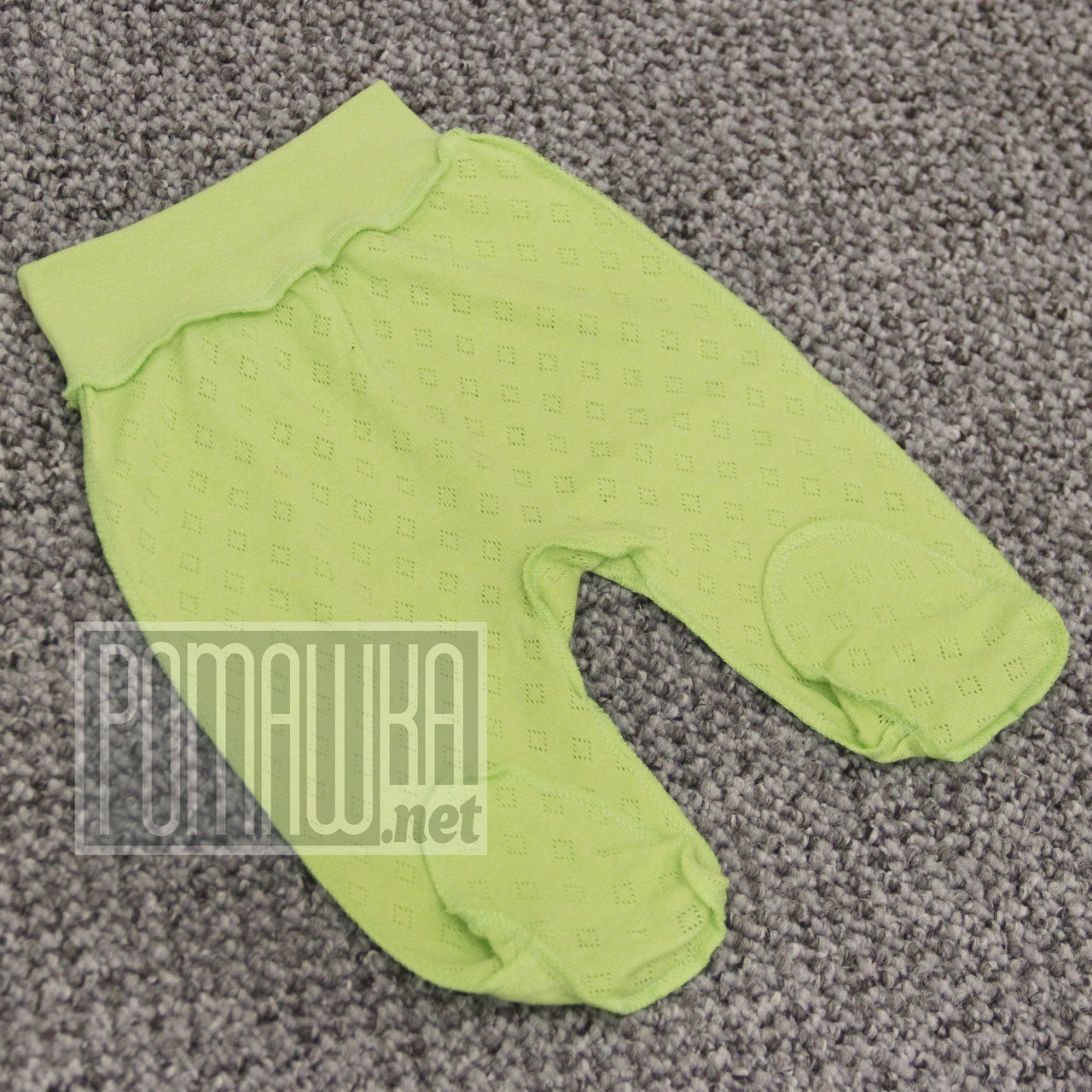 Літні з дірочками р 56 0-1 міс дитячі бавовняні повзунки для малюків у пологовий будинок шви назовні АЖУР 4751