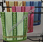 Махровий кухонний рушник Золота смужка мод 473 (12), фото 2