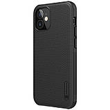 Nillkin iPhone 12 mini (5.4") Super Frosted Shield Pro Black Чехол Бампер, фото 4