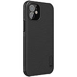 Nillkin iPhone 12 mini (5.4") Super Frosted Shield Pro Black Чехол Бампер, фото 5
