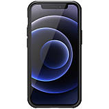 Nillkin iPhone 12 mini (5.4") Super Frosted Shield Pro Black Чехол Бампер, фото 3