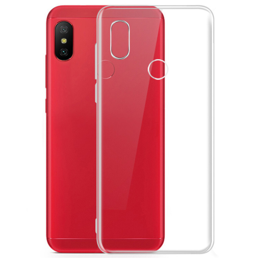 Чохол для Xiaomi RedMi Note 6 Pro силіконовий бампер прозорий, фото 1