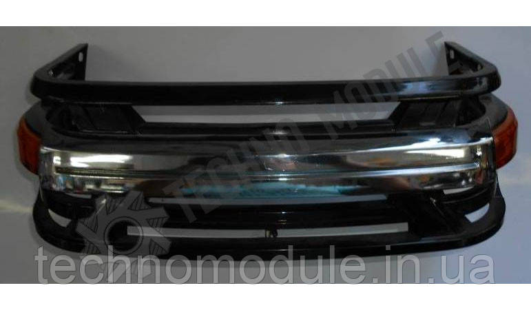 Решітка капота з поворотами DW 244АС, фото 1