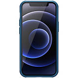 Nillkin iPhone 12 mini (5.4") Super Frosted Shield Pro Blue Чехол Бампер, фото 3