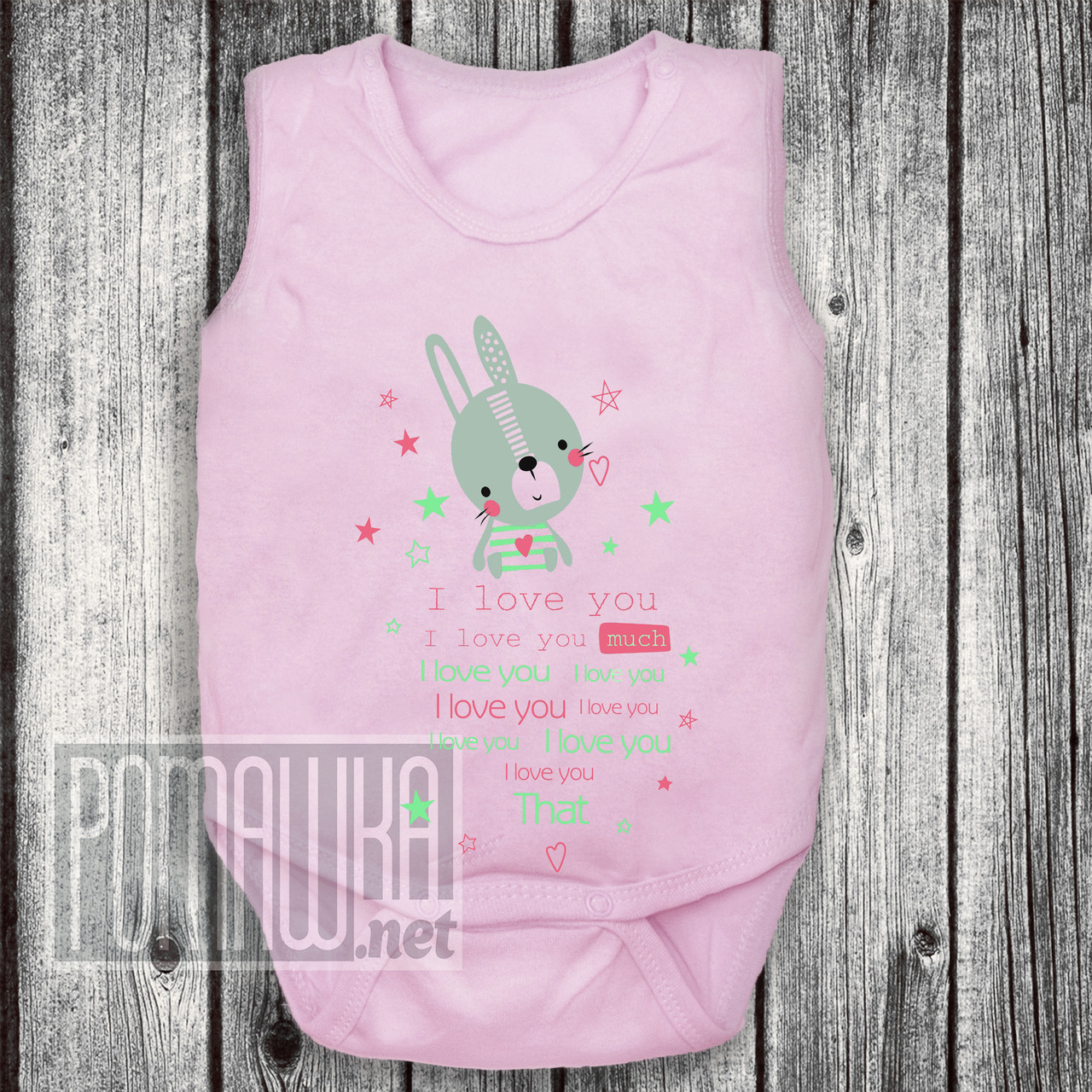 Дитячий боді майка р 56 (62) 0-3 місяці бодік для новонароджених тонкий літній на літо КУЛІР 3091 Рожевий