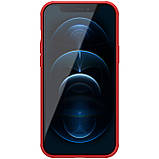Nillkin iPhone 12/ 12 Pro (6.1") Super Frosted Shield Pro Red Чехол Бампер, фото 3