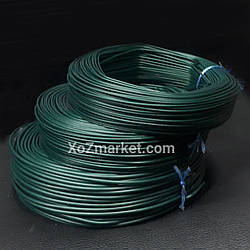 Дріт в оболонці Ø 0.8х1.5 мм ➡️ Моток 100 м ➡️ Дріт ПВХ ➡️ Дріт з ПВХ покриттям