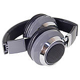 Бездротові навушники Bluetooth J39S 6964, сірі., фото 3