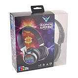 Бездротові навушники Bluetooth J39S 6964, сірі., фото 4