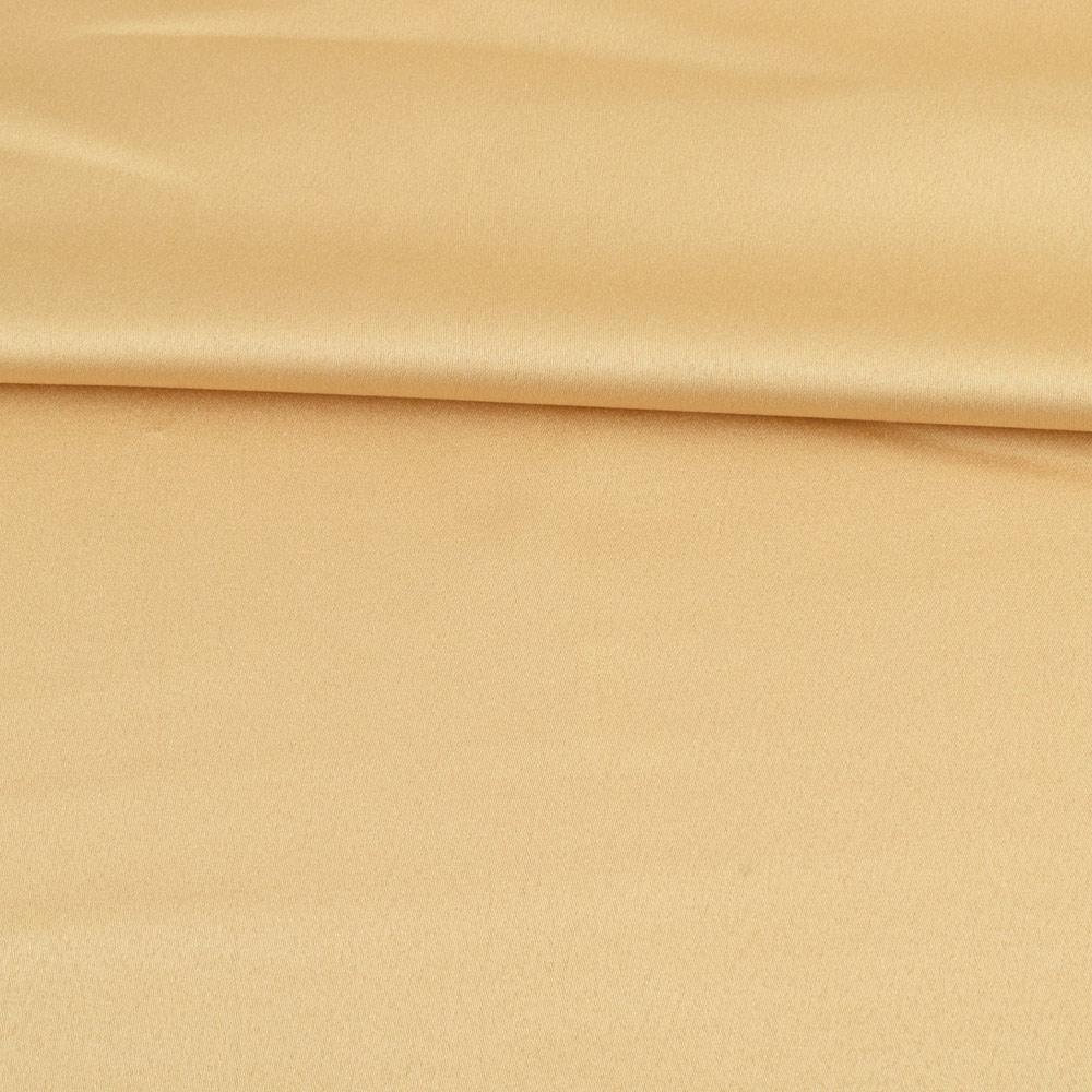 Скатеркова тканина з атласним блиском золотисто-бежева, ш.320