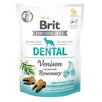 Brit Care Dog Functional Dental Venison Функциональное лакомство для собак с олениной и розмарином для зубов