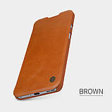 Nillkin Oneplus 8T Qin leather Brown case Шкіряний Чохол Книжка, фото 7