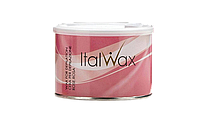 Теплый воск в банке для депиляции ItalWax, Роза, 400 мл