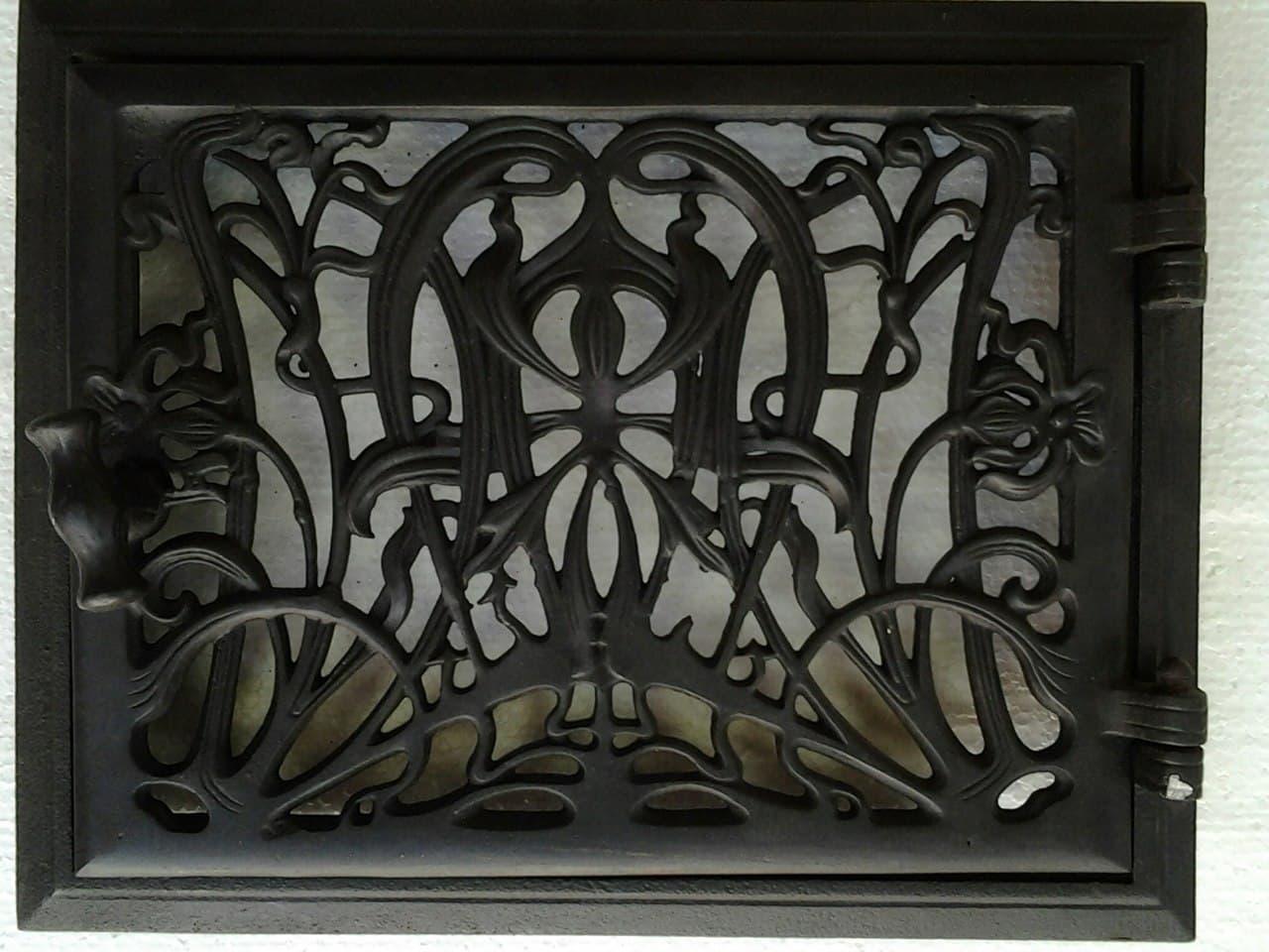 Ревізійні дверцята литі з орнаментом із металу, що виготовляється за вашим розміром