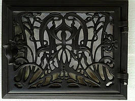 Ревізійні дверцята литі з орнаментом із металу, що виготовляється за вашим розміром