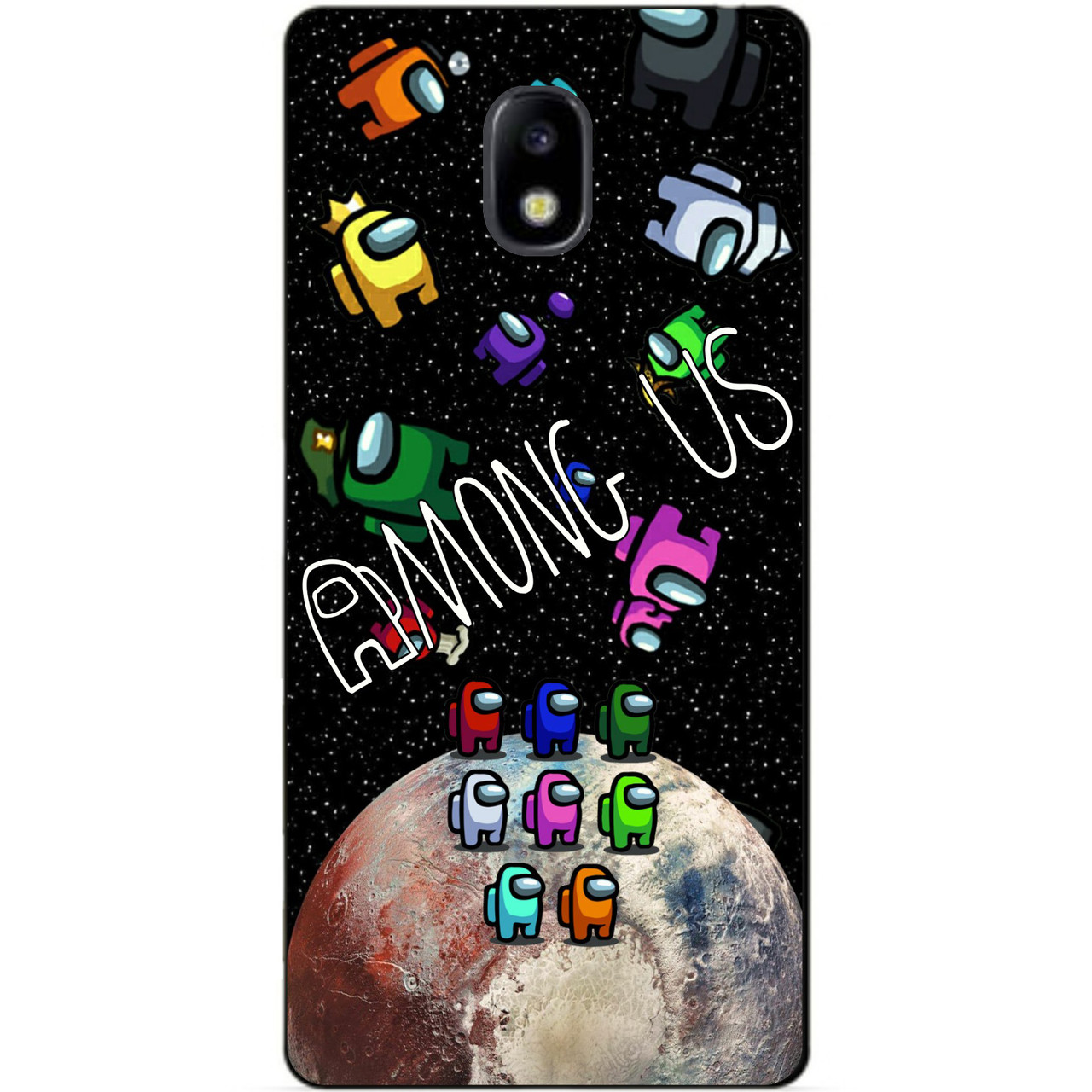 Силіконовий бампер чохол для Samsung J7 2017 Galaxy J730 малюнком Fortnite