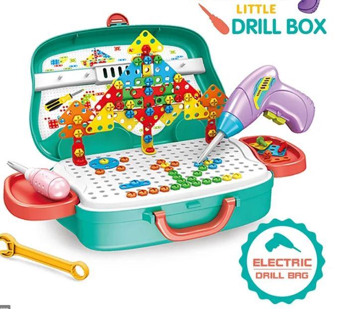 Дитячий валізку Ремонт Creative Little Drill Box