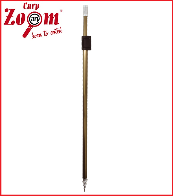 Телескопічний металевий кілочок з різьбленням Carp Zoom Tele Alarm Holder 55-90cм