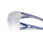 Захисні окуляри Uvex Pheos CX2 Clear (Увекс Феос), оправа blue/grey, фото 2