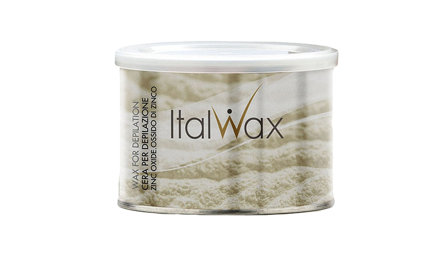 Теплий віск в банці для депіляції ItalWax, Цинк, 400 мл