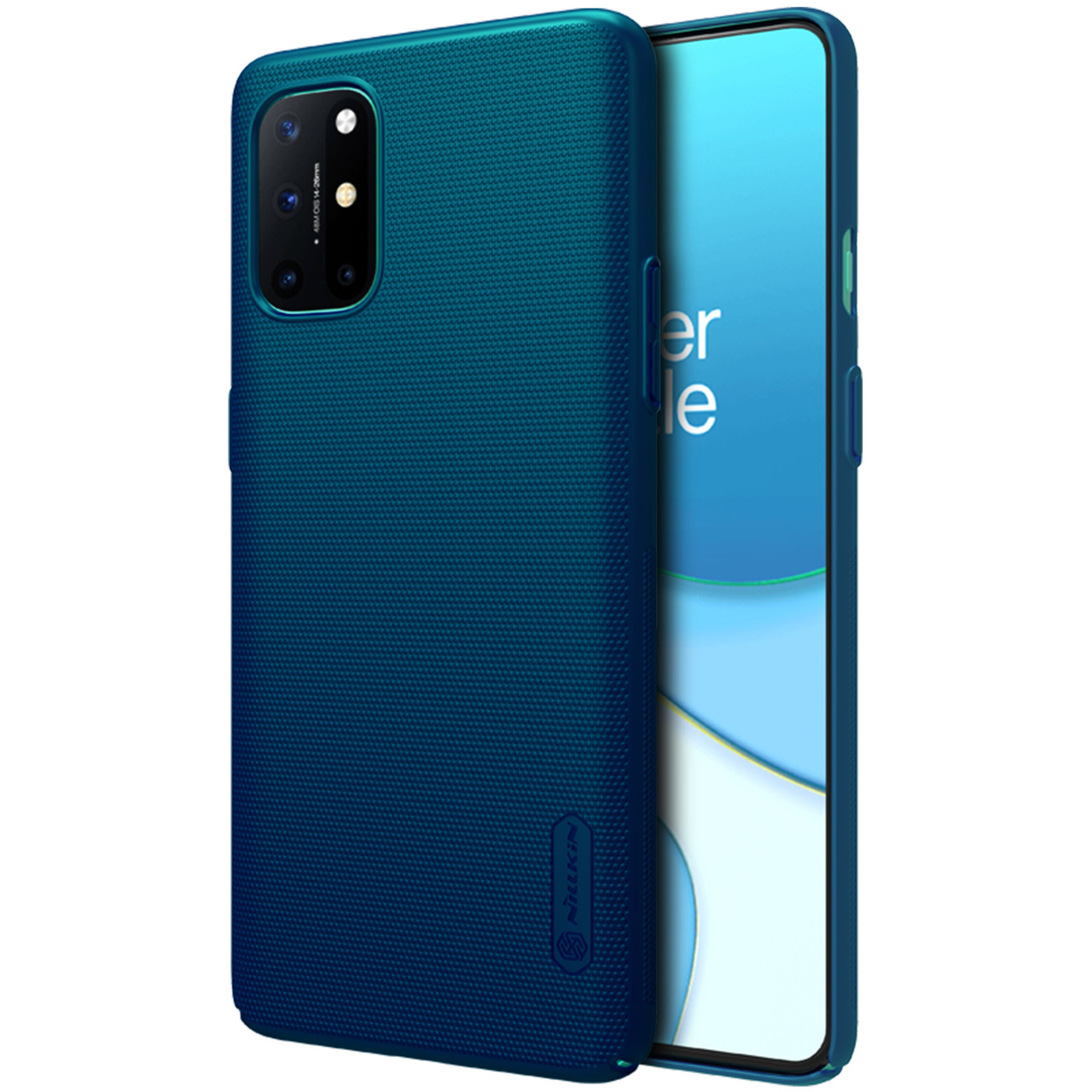 Nillkin Oneplus 8T Super Frosted Shield Blue Чохол Накладка Бампер