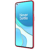Nillkin Oneplus 8T Super Frosted Shield Red Чохол Накладка Бампер, фото 3