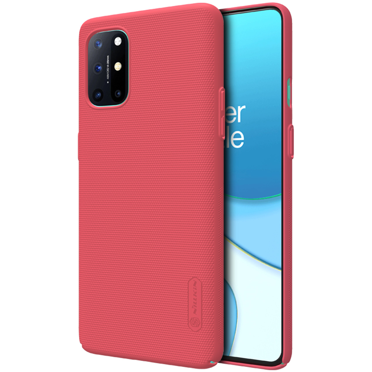 Nillkin Oneplus 8T Super Frosted Shield Red Чохол Накладка Бампер