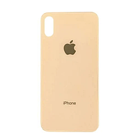 Задняя крышка для iPhone XS, золотистая, хорошего качества