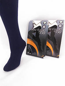 Теплі колготки 350 DEN 3 (синій)