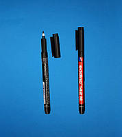 Маркер для вушних бірок та ідентифікаційних браслетів, вузький стержень 1мм (чорний колір) KUMFLEX