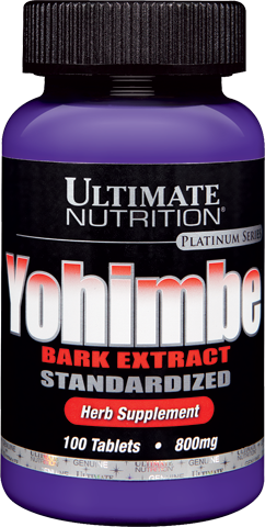Жироспалювач Ultimate Nutrition Yohimbe Bark Extract 800 mg - 100 tab