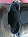 Жіночі зимові черевики шкіряні челсі на хутрі (шкір:W-челсі зима), фото 4