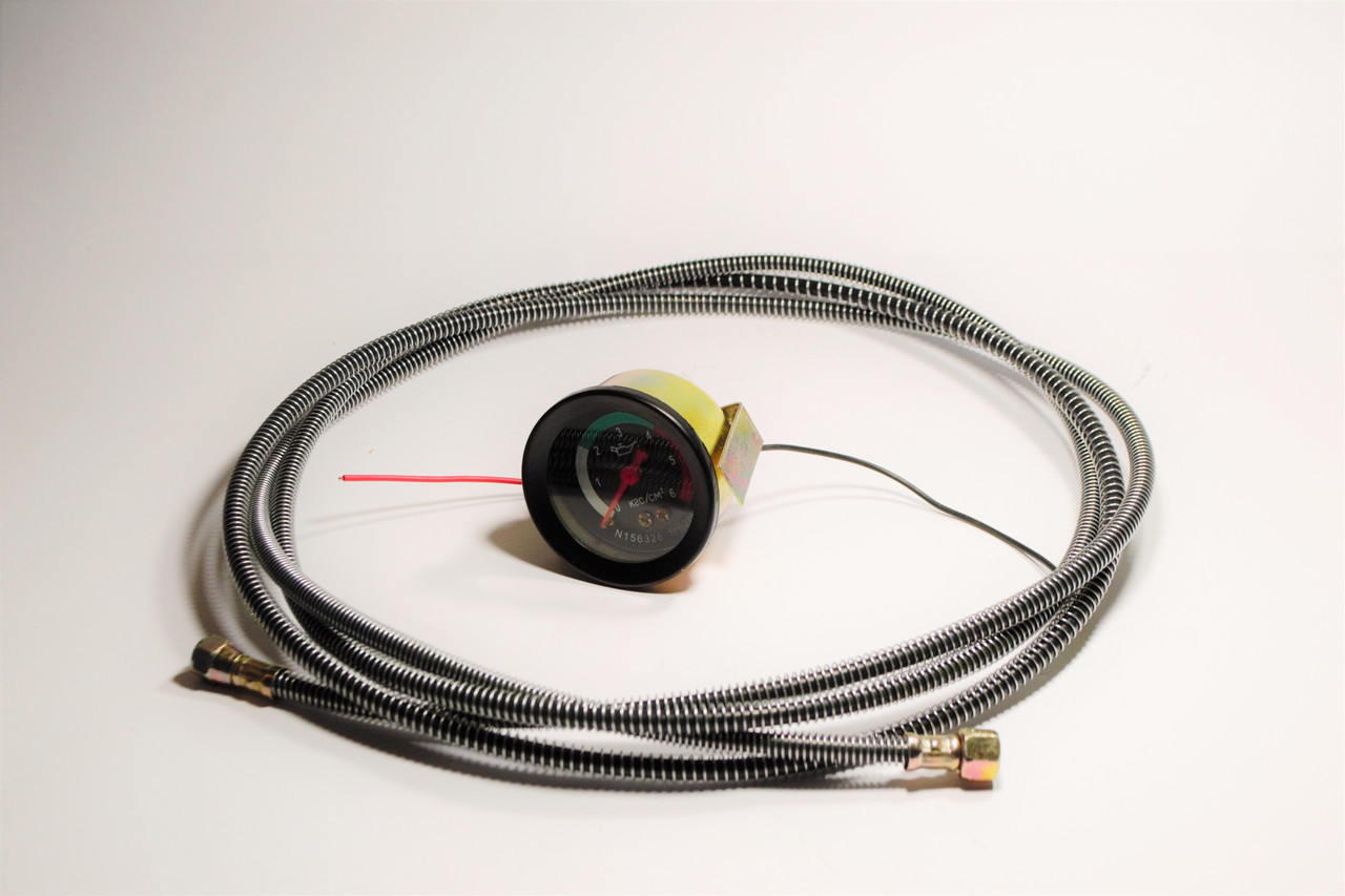 Показник масла механичний МД-219 з підсвічуванням LED + Шланг давления масла 3м, фото 1
