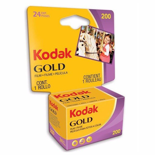 Фотоплівка кольорова Kodak GOLD 200 135- (24 кадри)