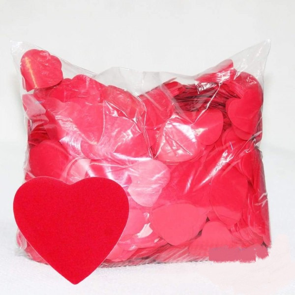 Конфетти сердечки КРАСНЫЕ (10 грамм в упаковке) (ID#1303331679), цена ...