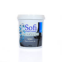 Чорна цукрова паста для шугарингу з шунгітом Sofi May Nero Soft+ 800 г