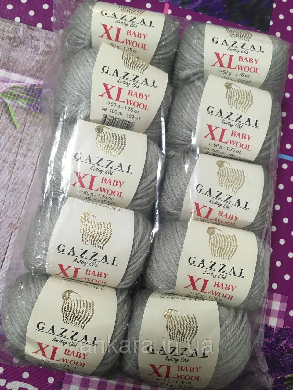 Пряжа Gazzal Baby Wool XL 817