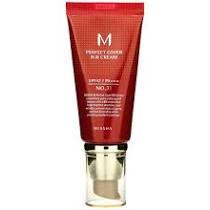 Тональний крем missha до крему m perfect cover bb cream spf42 pa+++ No21 light beige, 50 мл., фото 1