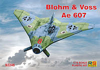 Пластикова модель 1/72 RS models 92246 Німецкий реактивний літак Blohm & Voss Ae 607