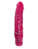 Фалоімітатор вібратор Dorcel Jelly Boy, діаметр 4,2см ТПЕ, плавне регулювання потужності вібрації MD1496