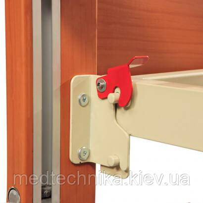 Кровать REHA с электроприводом 4-секционная на колесах, деревянная (с ...