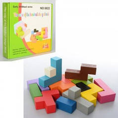 Дерев'яна іграшка-Головоломка з блоків Fun Toys MD 2042