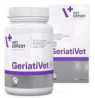 Гериативет GeriatiVet Dog Vetexpert витамины для пожилых собак весом до 15 кг, 45 таблеток